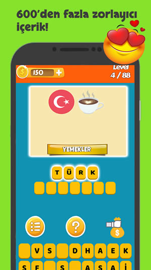 Emoji Çöz Kelime Oyunu Cevapları